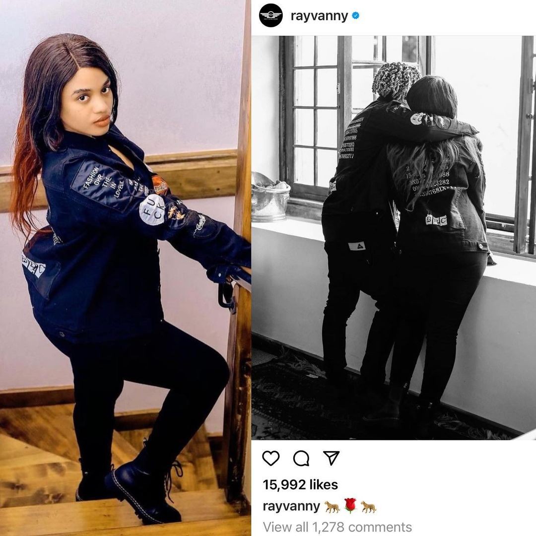 Rayvanny and Paula Kajala