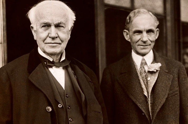 Thomas Edison i Henry Ford 