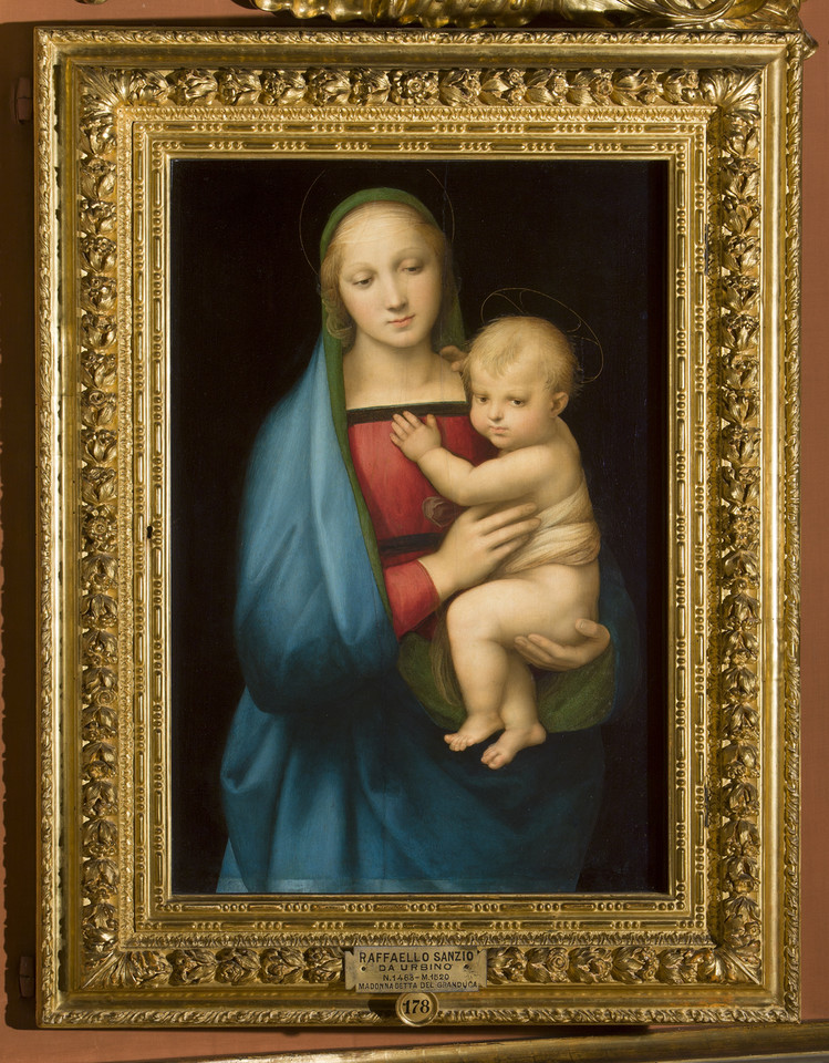 Rafael - "Madonna z Dzieciątkiem (Madonna di Granduca)" (1506-1507)