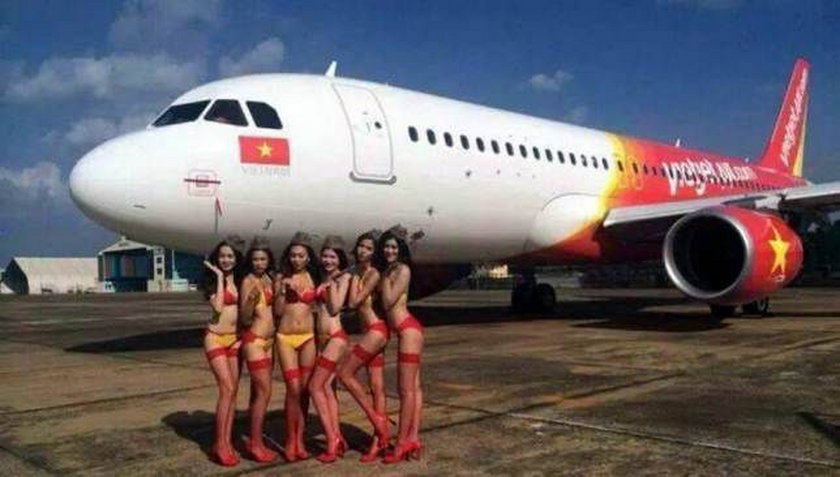 Wyciekły erotyczne zdjęcia stewardess VietJet