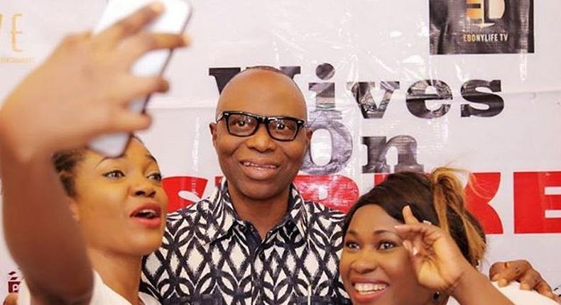 Omoni Oboli, Governor Ousegun Mimiko of Ogun State, Uche Jombo 