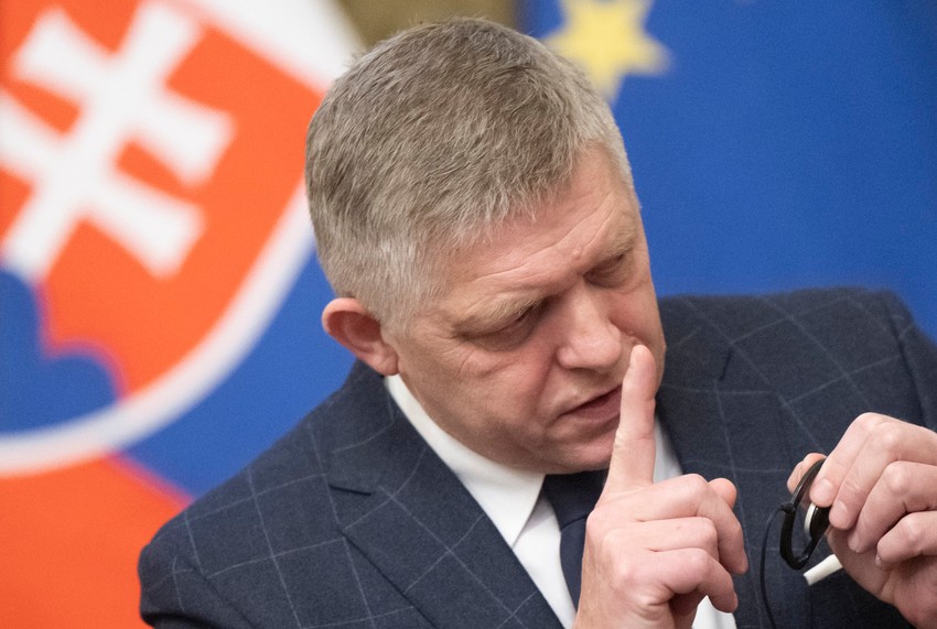 Robert Fico u slovačkom parlamentu 21. januara