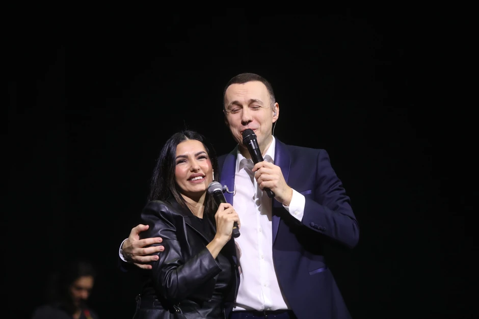 Bane Mojićević i Tanja Savić