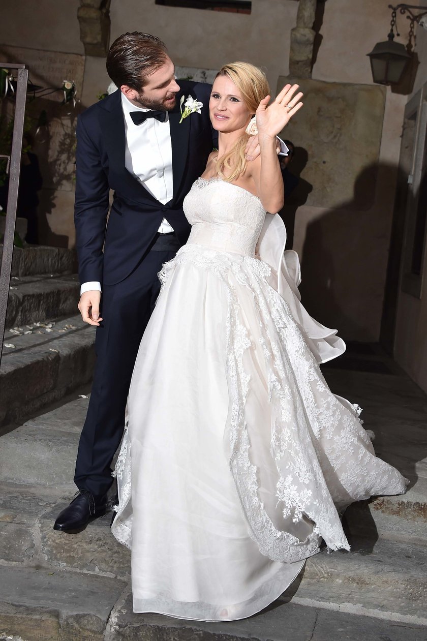 Michelle Hunziker i Tomaso Trussardi