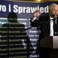 Prezes Prawa i Sprawiedliwości Jarosł?aw Kaczyński przemawia podczas spotkania z mieszkańcami Radomyś?la Wielkiego.