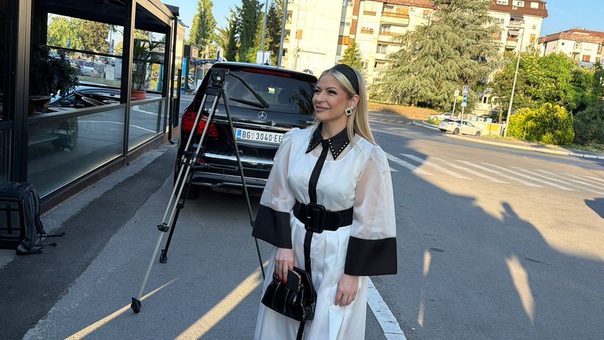 Vanja Mijatović došla na slavlje kod Joce Stefanovića