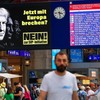 Na posterima koji pozivaju glasače da odbace ograničenje broja stanovnika su profili američkog, ruskog i kineskog predsednika, Donalda Trampa, Vladimira Putina i Si Đinpinga | Foto: Reuters