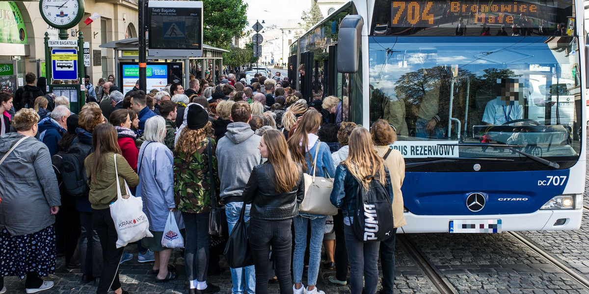 Wirus atakuje pracowników MPK