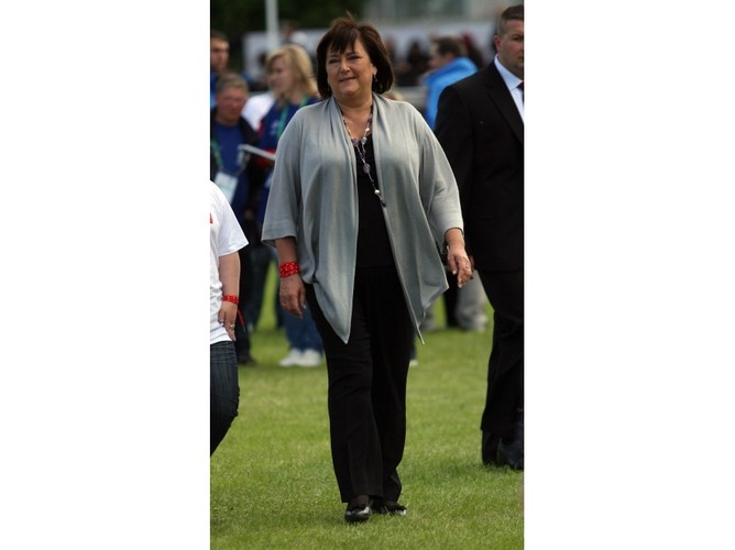 W stylu prezydentowej - Anna Komorowska we wrześniu 2010 roku