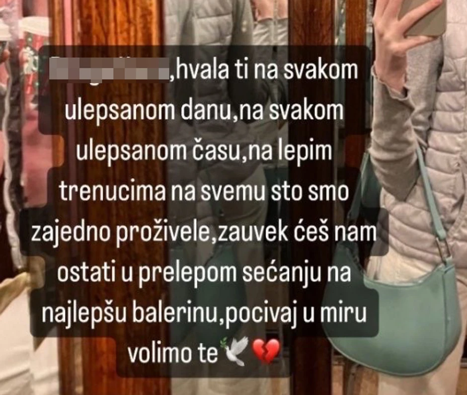 K.M. će pamtiti kao najlepšu balerinu