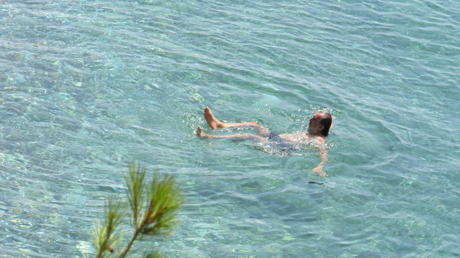 Vuk Drašković se kupa