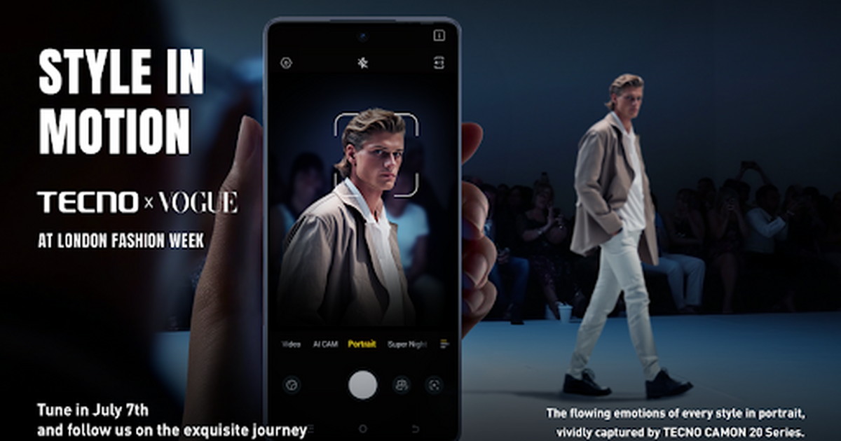 TECNO joins forces with VOGUE to redefine fashion photography at London Fashion Week - Vimarsana News