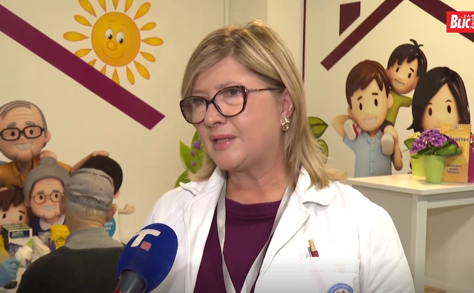 načelnica Službe za zdravstvenu zaštitu odraslih stanovnika DZ Voždovac Dragana Milošević