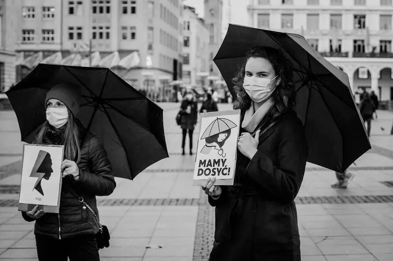 Demonstracja kobiet w Hamburgu / fot. Lucja Romanowska - photography