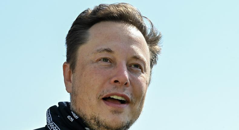 Tesla CEO Elon Musk.
