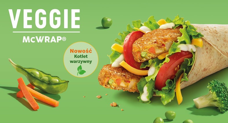 Veggie McWrap® debiutuje w McDonald’s