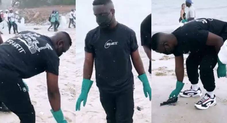 Sarkodie joins ocean cleaning campaign