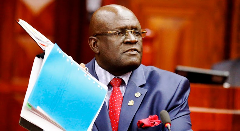 Education Cabinet Secretary George Magoha 