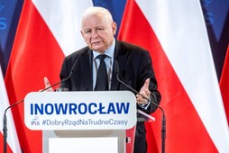 Prezes PiS Jarosław Kaczyński