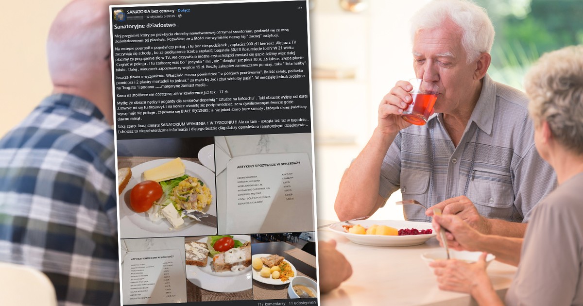 Kuracjusz trafił do sanatorium grozy? Za te rzeczy musiał słono dopłacić. "To się dzieje w XXI w."