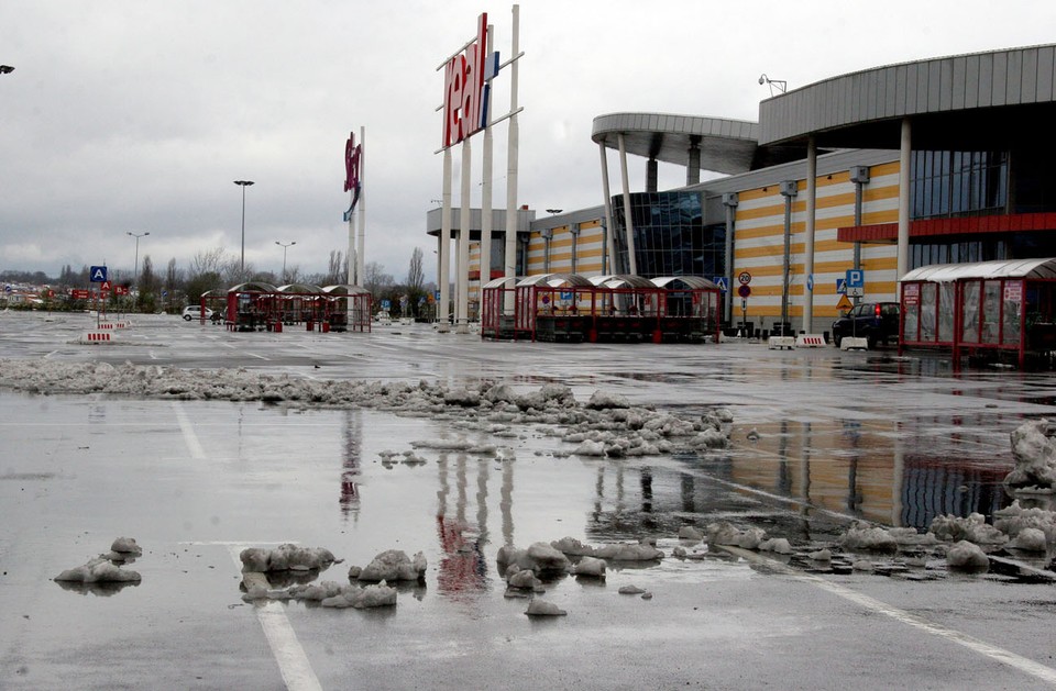 SZCZECIN POWRÓT ZIMY BRAK PRĄDU