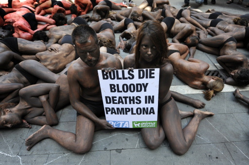 SPAIN-PETA-BULLFIGHTING