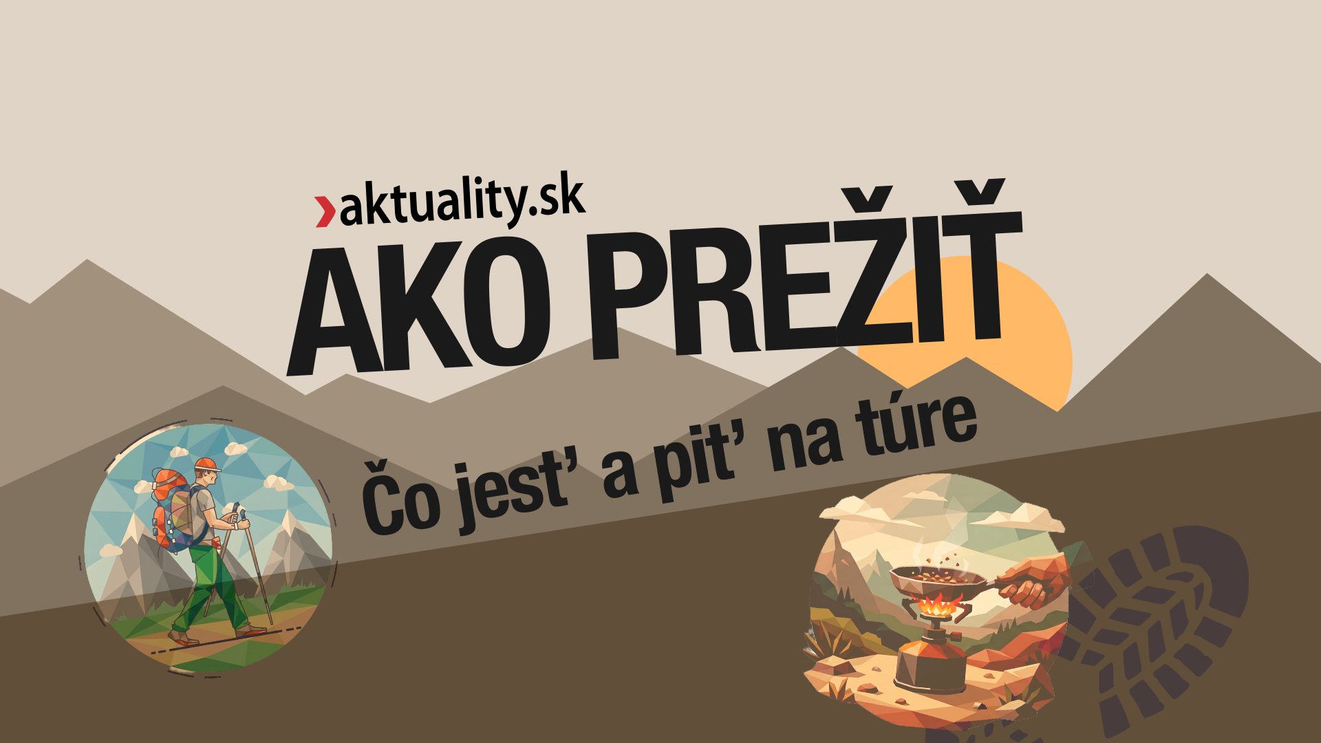 AKo prežiť - jedlo na turistike