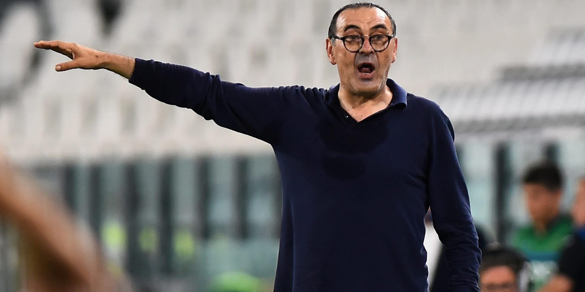 Trener Maurizio Sarri zwolniony z Juventusu