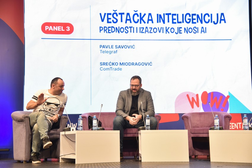 Učesnici panela Veštačka inteligencija-prednosti i izazovi koje nosi AI