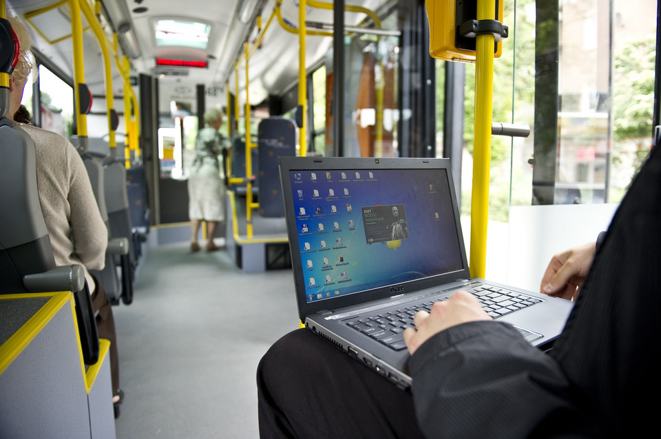 Internet w lubelskim trolejbusie