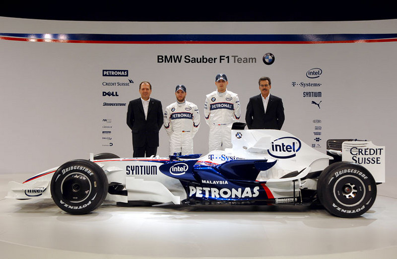 BMW Sauber w roku 2008 - kierowcy, historia