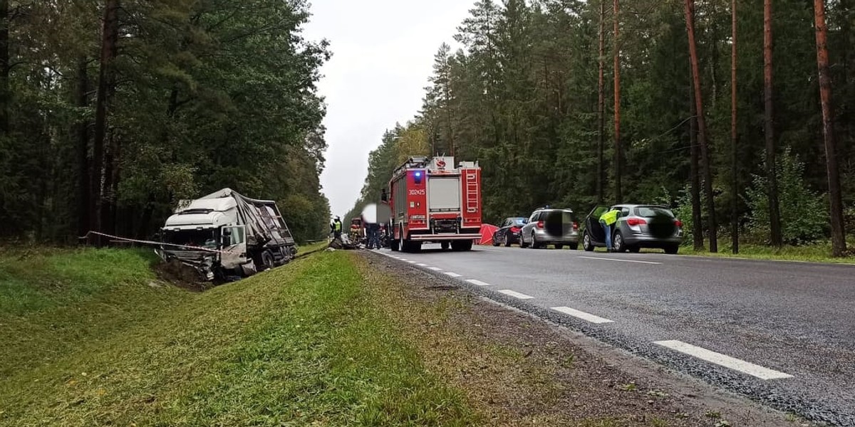 Tragedia na Podlasiu. Nie żyją cztery osoby, w tym troje dzieci