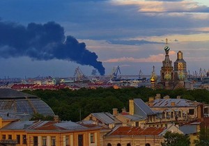 Ilustracija: Ukrajinski napad na Sankt Peterburg 3. juna