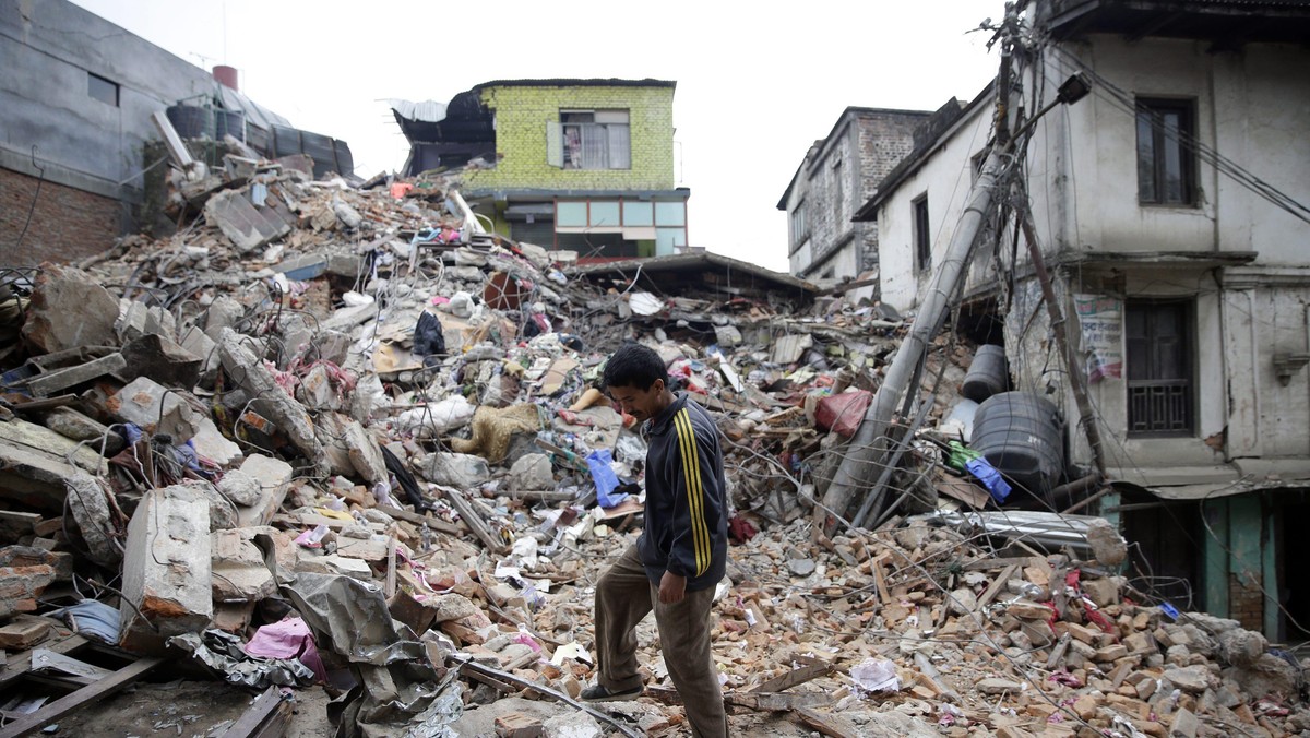 Nepal, trzęsienie ziemi