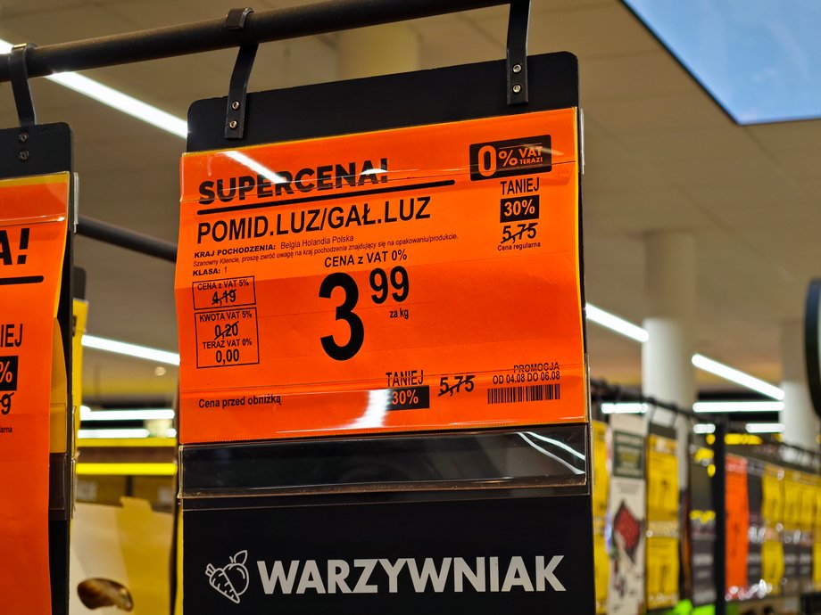 W Biedronce też są duże promocje