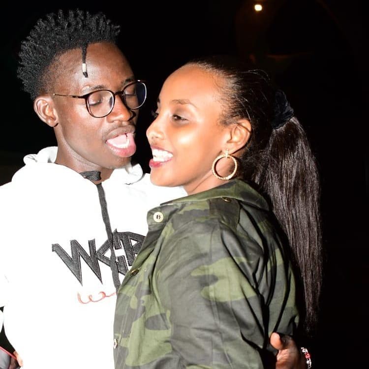 Comedian MCA Tricky with Girlfriend 