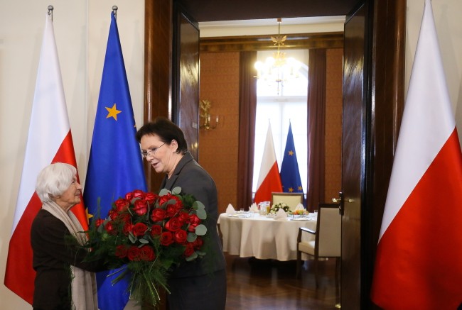 Danuta Szaflarska u Ewy Kopacz