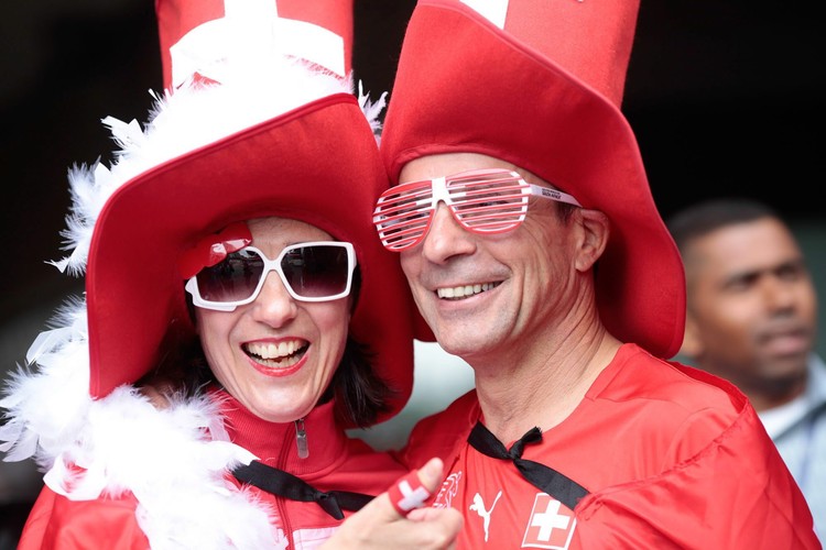 Tak się kibicuje na mundialu w Brazylii