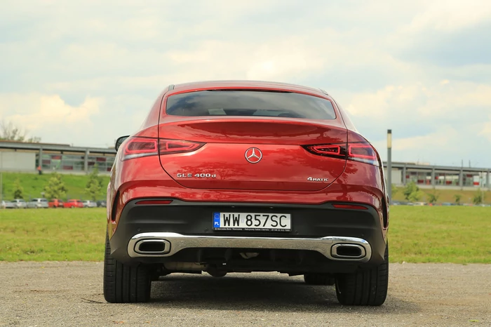 Mercedes GLE Coupe 400d - Coupe na szczudłach