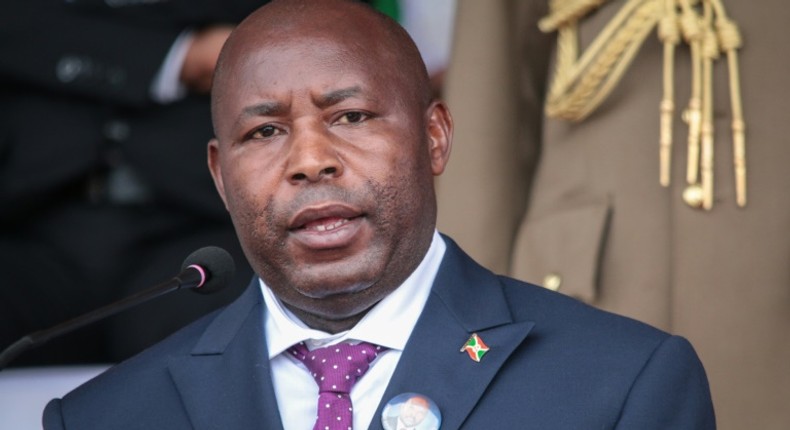 Ndayishimiye was sworn into office in June after the sudden death of his predecessor, Pierre Nkurunziza