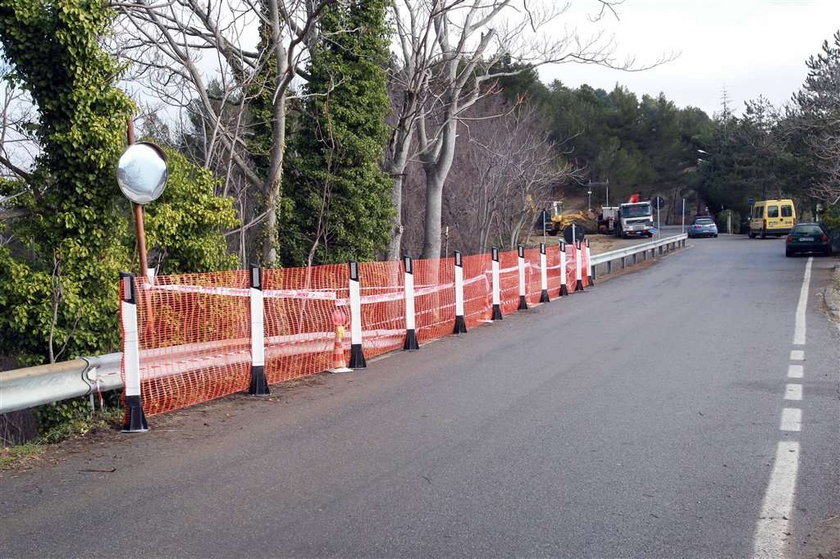 Kubica miał wypadek, bo było ślisko!