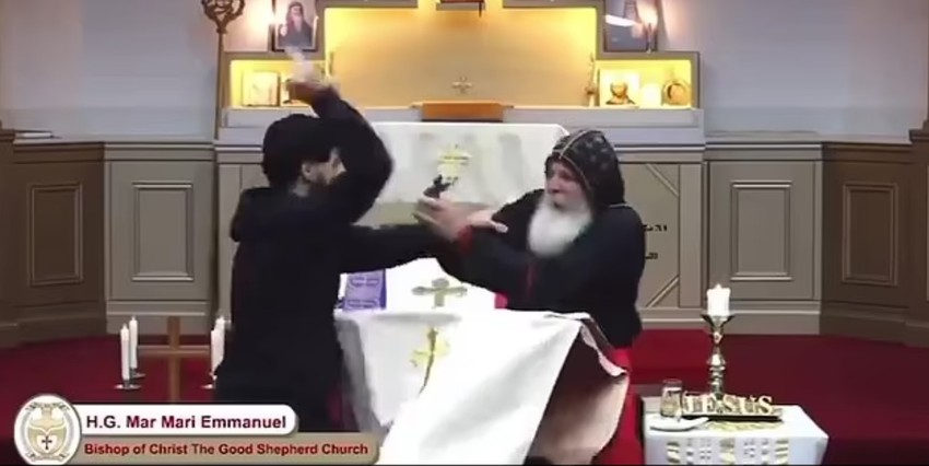 Muškarac izbo ljude u crkvi u Sidneju