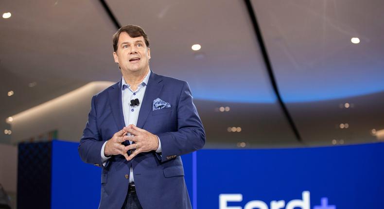 Ford CEO Jim Farley told investors that the company thinks profitable fully autonomous cars are a long way off.Photo provided by Ford Motor Co.