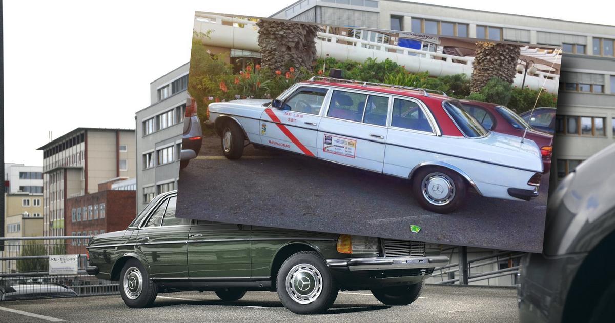  38-letni Mercedes W123 pokonał już 7 mln km. Jeździ całą dobę, a w tydzień pokonuje 5000 km