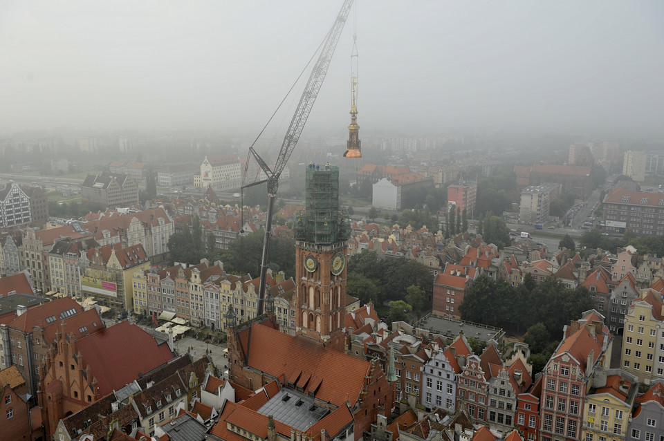 Figura króla wróciła na ratusz