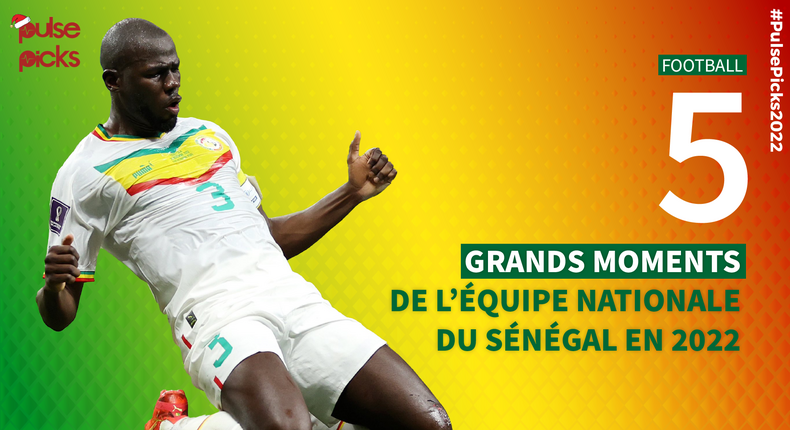 Cinq meilleurs moments du football sénégalais en 2022