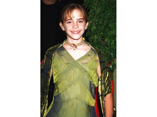 2001 rok: dziecko w wielkim świecie. Emma Watson na premierze pierwszej części filmowej sagi o Harrym Potterze.