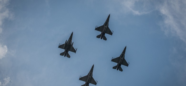 F-16 na dalekim ukraińskim horyzoncie