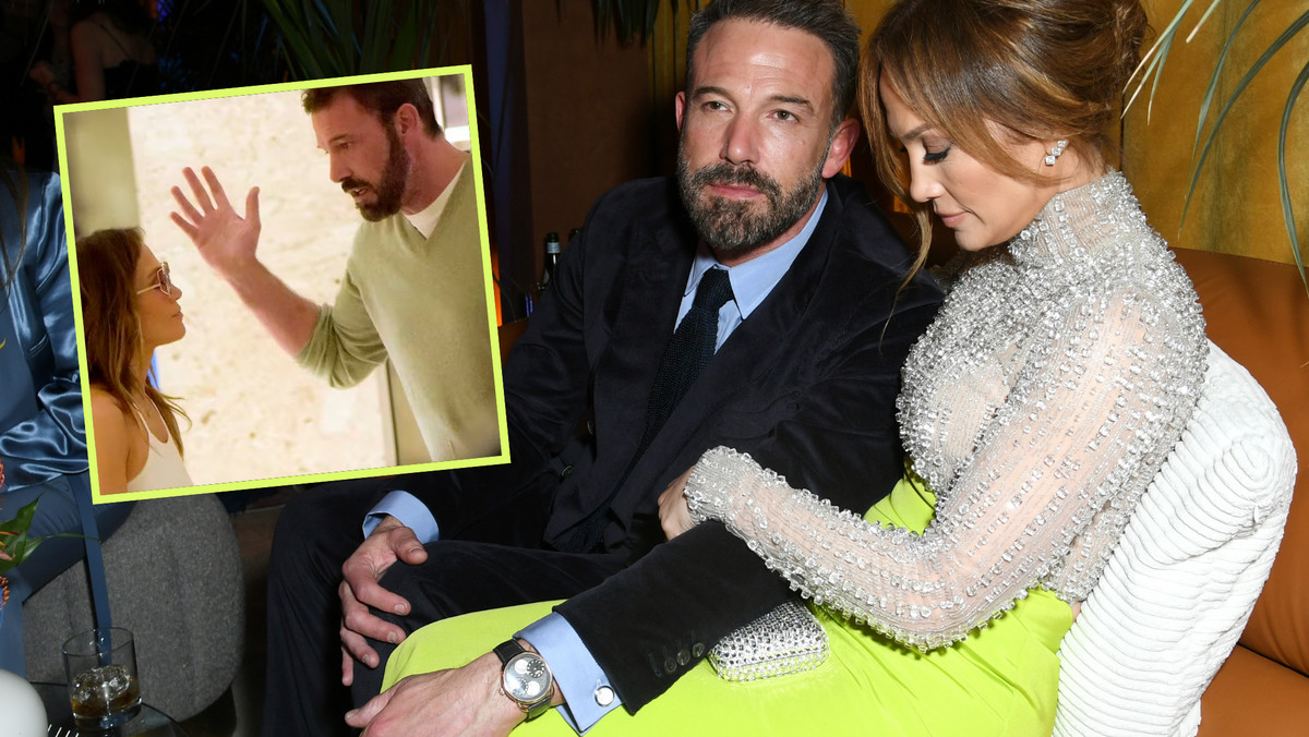 Jennifer Lopez i Ben Affleck kłócili się przy paparazzi. Aktor nie panował nad sobą