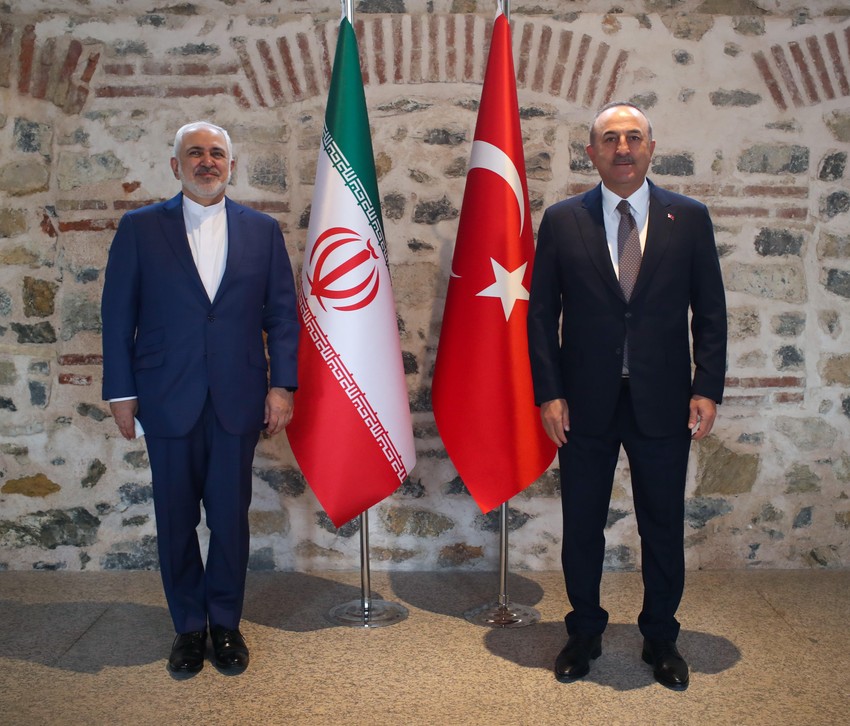 Mevlut Čavušoglu i Džavad Zarif u Istanbulu krajem januara 